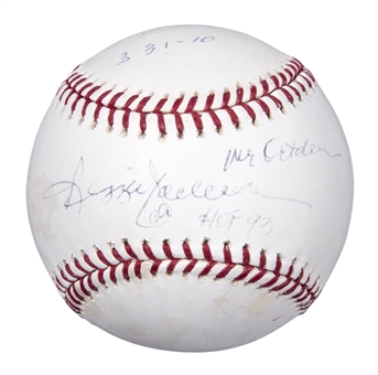 Reggie Jackson Signed & Inscribed "HOF 93" & "Mr October" OML Selig Baseball (Beckett)